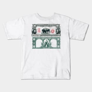 10 Dollar Bill 1901 Kids T-Shirt